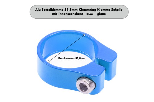 Fahrrad sattel klemme 8mm - klemme, 31.8mm